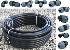 PE Rohr Verlegerohr  Wasserleitung 25mm 25m 50m 75 100m  Brauchwasser Wasser PN6