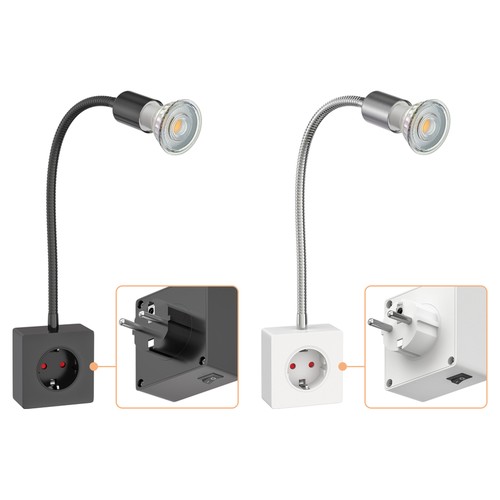 Steckdosenlampe lesch - steckdosenlampe,