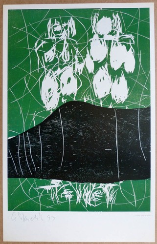 Georg baselitz hand signiert - baselitz,