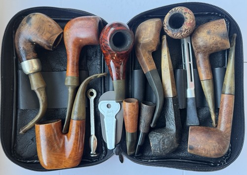 Vintage set aus pfeifen - 9, der
