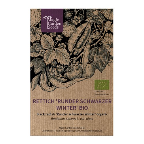 Rettich runder schwarzer - rettich, 'runder