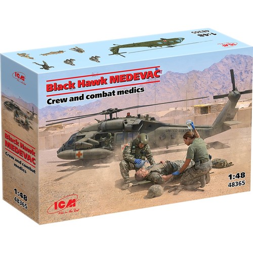 Icm 60a black - uh-60a, hawk