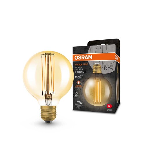 Osram led filament g80 globe - osram,