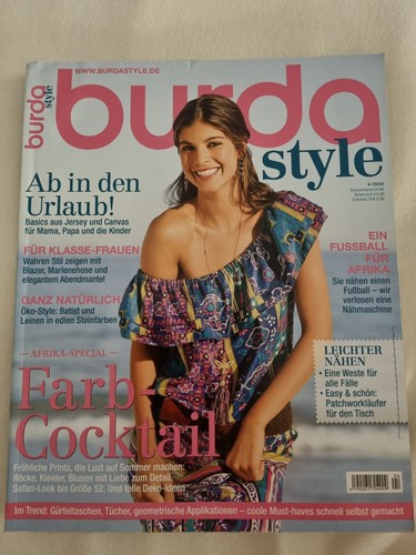 Burda style 2010 zeitschrift - burda, 4/2010