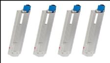 4 x Toner Set für OKI C310dn C330dn C510 C510dn C530dn / SUPER XXL Cartridges