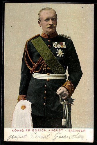 König friedrich august von - august,