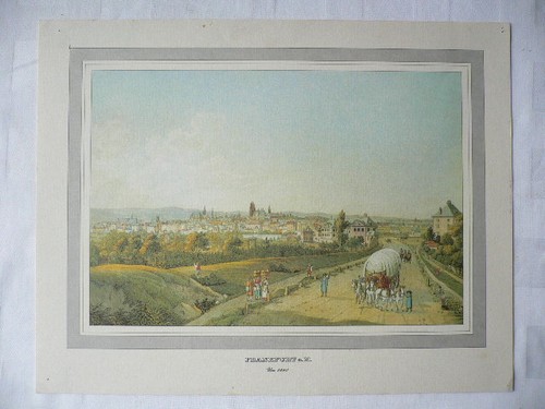 Guckkastenbild frankfurt - guckkastenbild, am