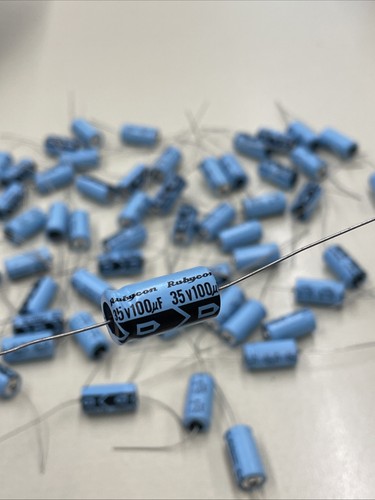 60x rubycon 100µf - 💥, 35v