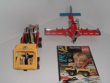 LEGO Technic 8889 - Steiger-Hubfahrzeug + Propellerflugzeug aus Ideenbuch 1984