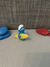 1x Wellenreiter Variante roter Punkt Schlümpfe smurfs (E025)