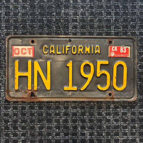 Original auto kennzeichen - us,