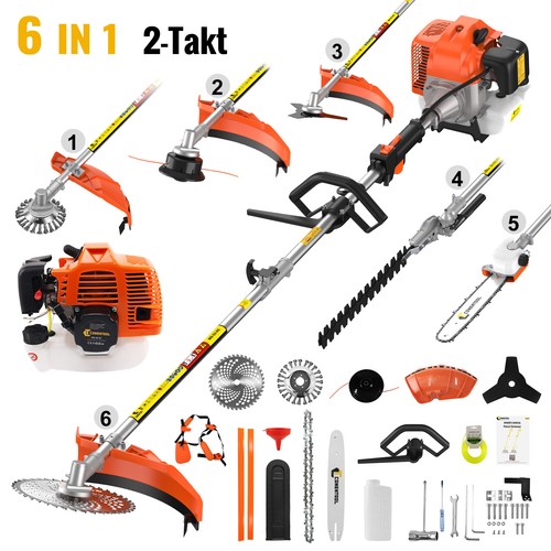 6in1 benzin motorsense - benzin,