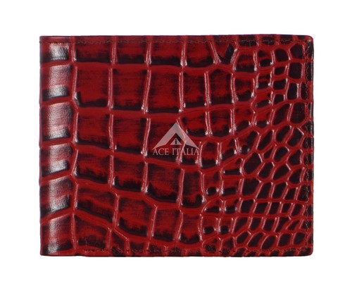 Premium herren geldbörse rot - premium,