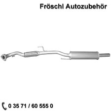 für Vw Fox 1,2 5Z1 5Z3 Flexrohr Mittelrohr Mitteltopf Rohr Auspuffanlage a*