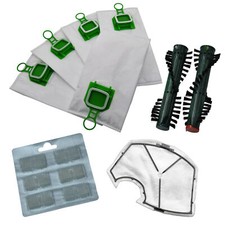 6 Staubsaugerbeutel Filter Bürsten EB 360 Duft geeignet Vorwerk VK 140 150