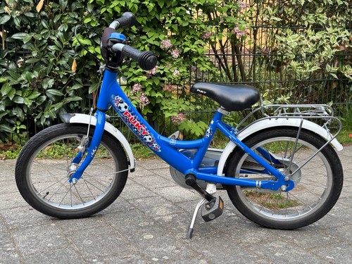 Kinderfahrrad puky alu blau - kinderfahrrad, puky,