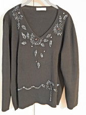 IMAGINI - Pullover,  schwarz,  Gr. ca. 44  -  gut erhalten
