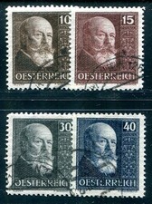 ÖSTERREICH 1928 494-497 gestempelt SEHR SCHÖNER SATZ (F8053