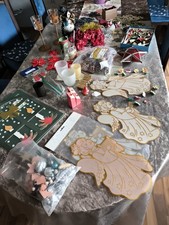 Konvolut Weihnachten Deko Weihnachtsdekoration Adventskranz Tannenzapfen Fenster