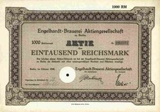 Engelhardt Brauerei AG 1929