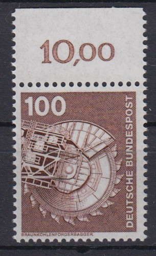 Bund 854 mit oberrand - bund,