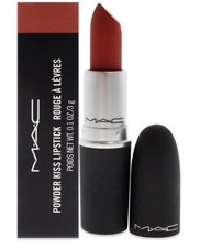Lippenstift MAC soft matte LE, powder kiss, 316 devoted to chili, 3g NEU.