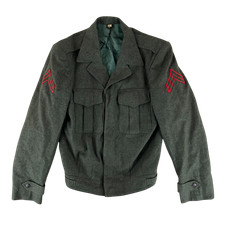 US Army Marines Jacke Grün