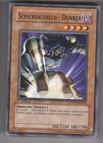Schicksalsheld dunker - yu-gi-oh,