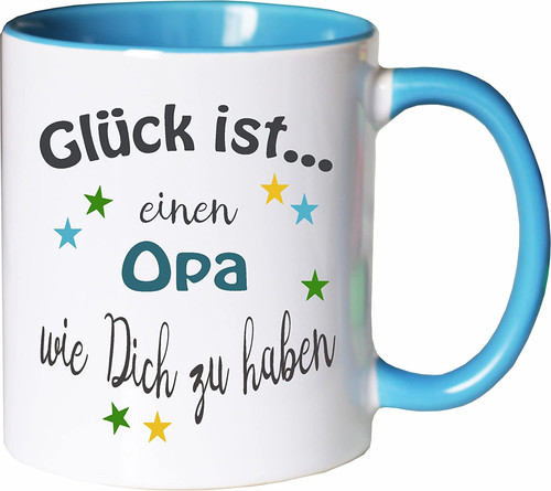 Becher tasse glück ist - becher,
