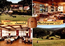 Hotel - Restaurant " Immenhof " Oberlohrgrund bei Heigenbrücken ungelaufen
