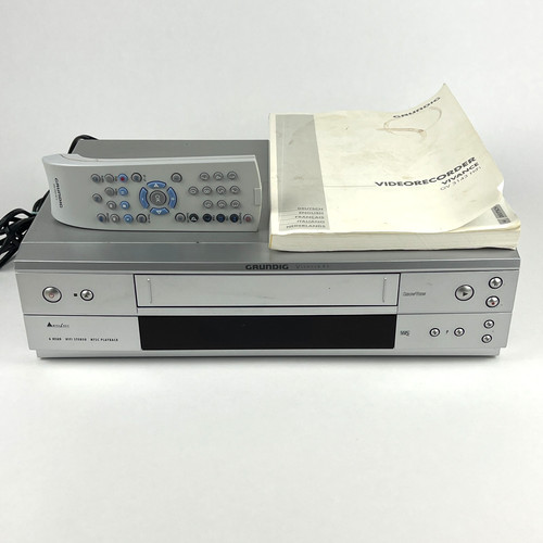 Grundig gv3143 vhs hifi stereo - grundig,