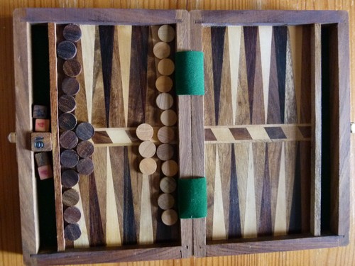Holz reise backgammon - reise, spiel