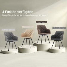 2x Drehbare Esszimmerstühle