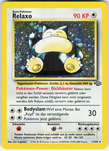 Pokemon relaxo dschungel - pokemon,