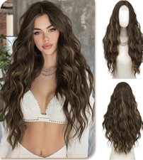 Long wavy wig women - wavy, 70