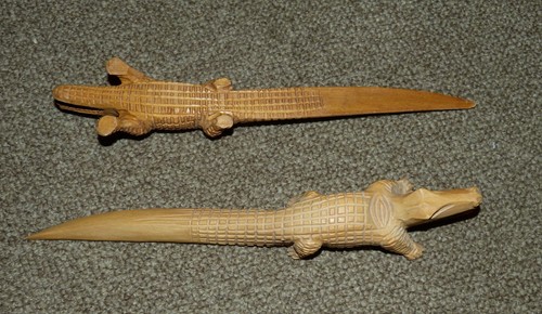 Krokodile holz - krokodile,,