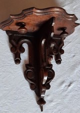 Frankreich antike Wandkonsole Regal Holz geschnitzte Konsole um 1880