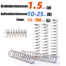 Druck-feder 1,5mm Draht