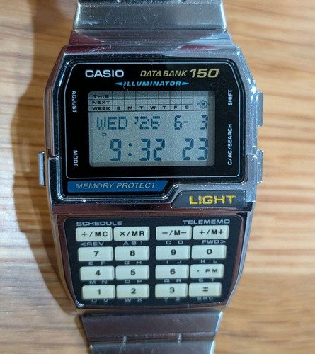 Casio data bank 150 - data,