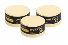 Morfose Pro Hair Wax X5 Matte Xtreme Style 150 ml | Mattes Haarwachs | 3er Pack