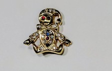 Vintage brosche clown - ,