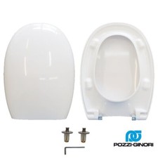 Toilettensitz Ei Wells Ginori Duroplastisch Weiß Soft Schließen Original