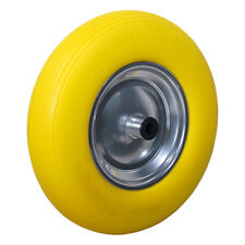 Schubkarrenrad Vollgummi PU