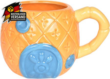 3D Becher Ananas Keramik