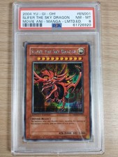 Yugioh Slifer YMA PSA8 Secret