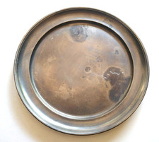 ZINN TELLER Durchmesser 33 cm