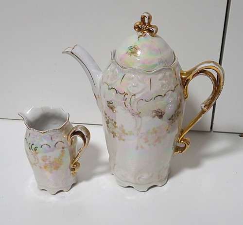 Porzellan kaffeekanne mit - kaffeekanne,