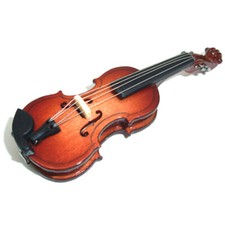 Puppenhaus Holz Geige Violine
