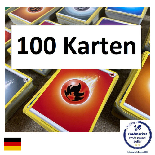 100 pokemon energie karten - pokemon,