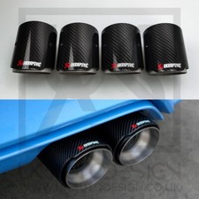 4 x BMW M5/M8 Akrapovic Style